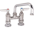 T&S Brass Faucet, 4"Deck , 6"Spt, Leadfree B0228